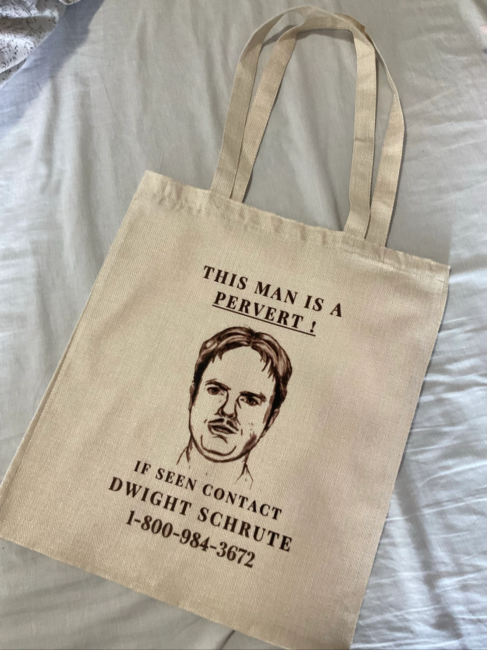 Tote bag Dwight Schrute , The office – photo 15